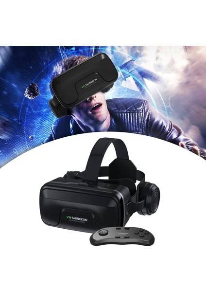 Vr Kulaklık Seti Ayarlanabilir Ergonomik G04EA 3D Gözlük 5.5-7.2 "telefon Filmleri B01 Denetleyicisi (Yurt Dışından)