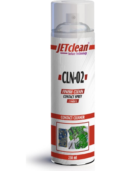 JetClean CLN-02 Kontak Sprey (YAĞLI) 500ml
