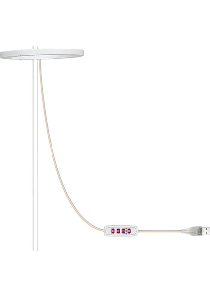 LED Bitki Büyüyen Lamba Kapalı Zamanlayıcı Için Işık 5 Seviyeli Dimmable 1 Mavi (Yurt Dışından)