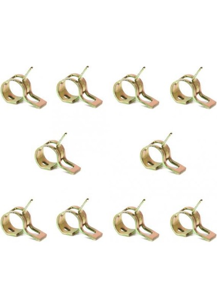 20ADET Yay Klipsli Yakıt Hortumu Kelepçe Bağlantı Elemanı Çapı. 6 mm (Yurt Dışından)