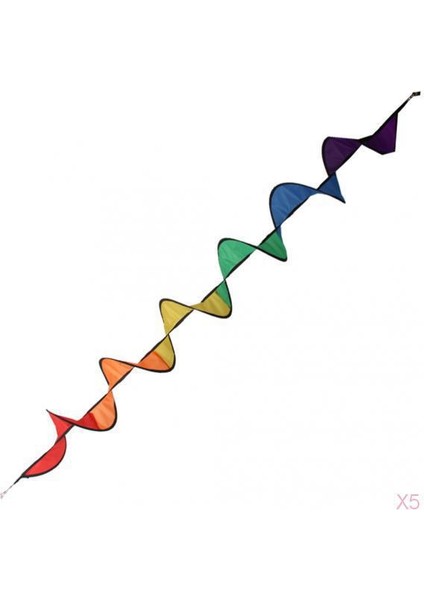 5 Adet Naylon Rüzgar Çadır Bahçesi Ev Dekorasyonları (Yurt Dışından)