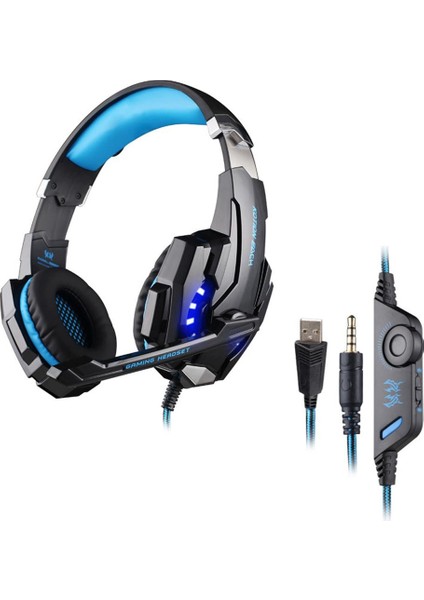 Stereo Oyun Kulaklığı, Mikrofonlu Kulak Kulaklıkları, Pc, Mavi (Yurt Dışından) indirimleri