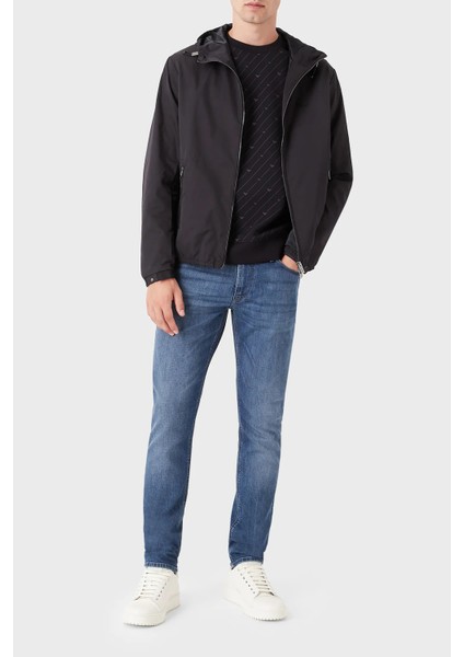 J06 Pamuklu Düşük Bel Düz Paça Jeans Erkek Kot Pantolon 8N1J06 1D5QZ 0942 modelleri