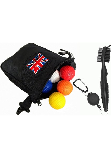 Küçük Golf Çanta Taşıyıcı Torbası ile Golf Kulübü Fırçası Tee Tutucu Golf Top Çanta Ingiltere (Yurt Dışından) modelleri