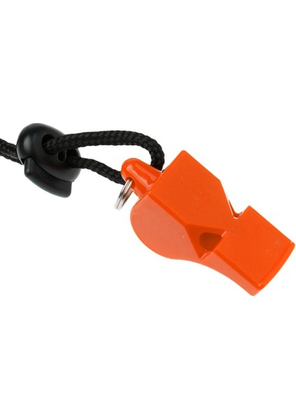Açık Kayık Tekne Güvenlik Turuncu Için Kordon Klip ile Acil Düdük (Yurt Dışından)