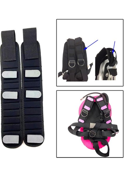 2x Omuz Dayanıklı Deluxe Dalış Hava Silindir Tankı Harikası Kayış Gri (Yurt Dışından) fırsatları