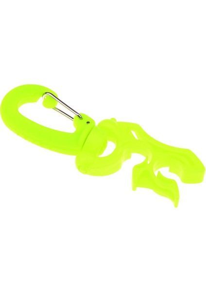100MM Tüplü Dalış Çift Bcd Hortum Tutucu Döndüren ve Katlanır Klip Sarı (Yurt Dışından)
