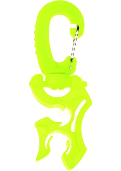 100MM Tüplü Dalış Çift Bcd Hortum Tutucu Döndüren ve Katlanır Klip Sarı (Yurt Dışından)