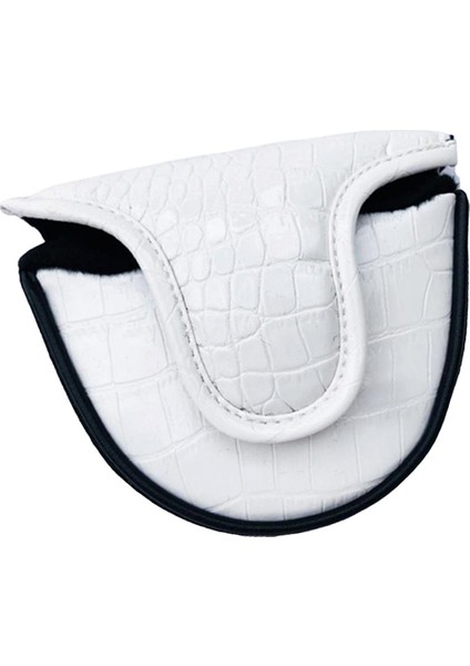 Golf Mallet Head Center Putter Headcover Beyaz (Yurt Dışından) fırsatları