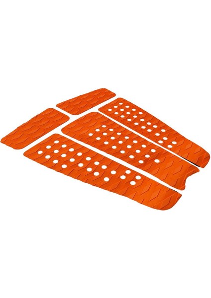 5x Sörf Tahtası Sörf Çekiş Güverte Kavrama Tail Pad-Kendinden Yapışkan ve Kaymaz Turuncu (Yurt Dışından) indirimleri