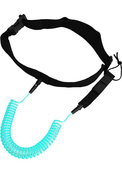 10FT Sörf Tahtası Sarmal Tasma Tether Sörf Bel Ip Kemeri Ayarlanabilir Mavi (Yurt Dışından) modelleri