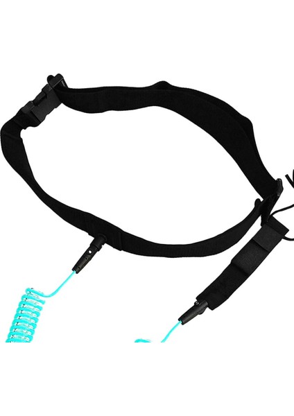 10FT Sörf Tahtası Sarmal Tasma Tether Sörf Bel Ip Kemeri Ayarlanabilir Mavi (Yurt Dışından) indirimleri