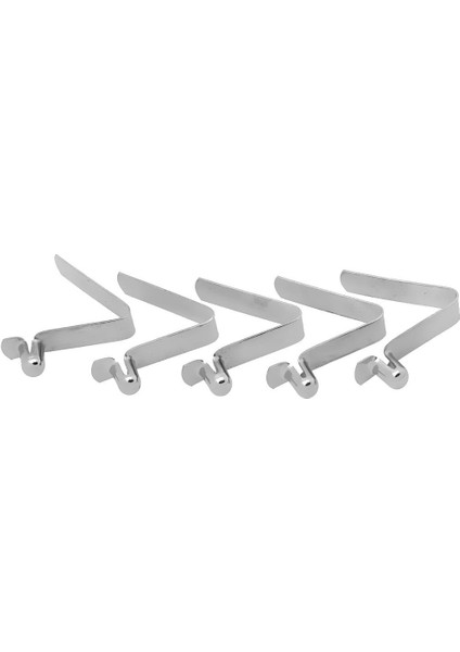 5 Çadır Kutbu Itme Katı /içi Boş Düğme Yay Snap Klipler - Tüm Boyutlar 6mm x 7mm (Yurt Dışından) fırsatları