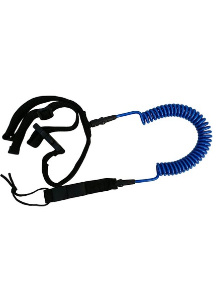 10FT Sörf Tahtası Sarmal Tasma Tether Sörf Bel Ipi Kemeri Ayarlanabilir Mavi ve (Yurt Dışından) modelleri