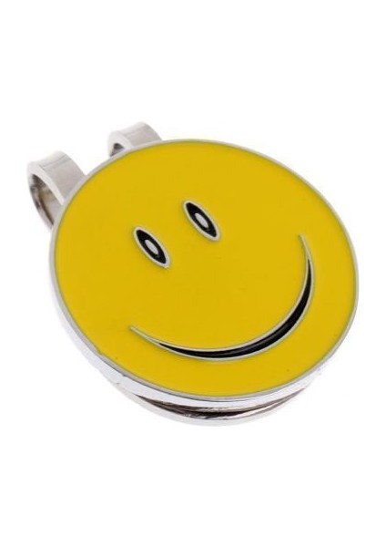 5xsturdy Gülümseme Yüz Şapka Klip Golf Top Markeri Golf Kapağı Vizör Hediye 5 Adet (Yurt Dışından)