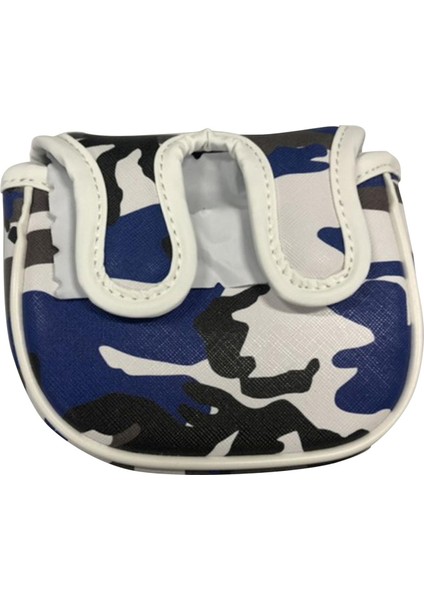Deluxe Pu Mallet Putter Head Cover Headcover, Açıklandığı Gibi Kapanış (Yurt Dışından)