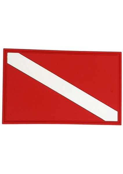 Scuba Dıvıng Flag Yaması 5 Pcs (Yurt Dışından)