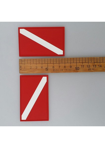 Scuba Dıvıng Flag Yaması 5 Pcs (Yurt Dışından)