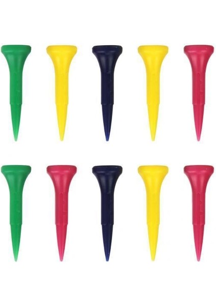 2X10 Count Golf Tee Pe Golf Uygulama Aksesuarları 40MM 2 Adet (Yurt Dışından)