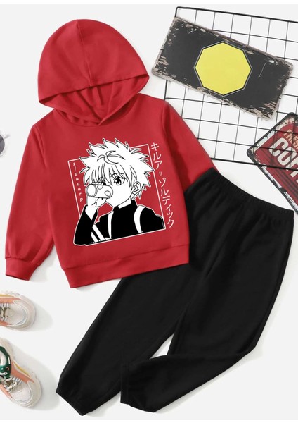 Çocuk Killua Zoldyck Eşofman Takımı