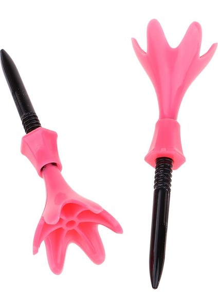 2X3PCS Ayarlanabilir Golf Tees Döndürülebilir Golf Tees Golf Tee Seti Pembe 2 Adet (Yurt Dışından) fırsatları
