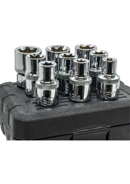 5547 1/2" Torx Lokma Anahtar Seti 9 Parça