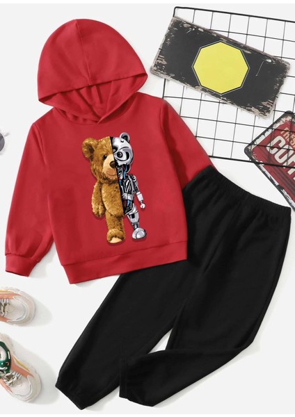 Çocuk Boys Bear Eşofman Takımı
