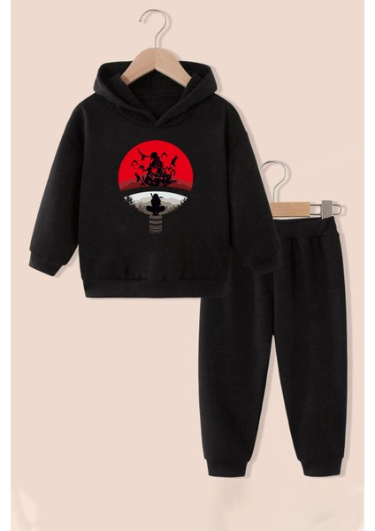 Çocuk Itachi Uchiha Eşofman Takımı