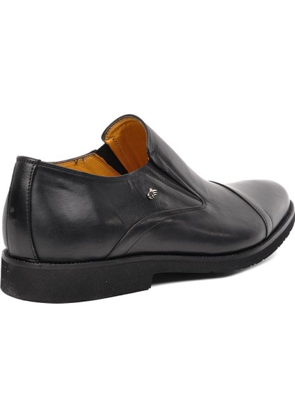 021403 Siyah Deri Erkek Comfort Günlük Ayakkabı fırsatları