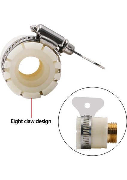 Pirinç Evrensel Adaptör 1/2 "su Musluk Konnektörü Adaptörü Bağlantı Bağlantı (Yurt Dışından) fırsatları
