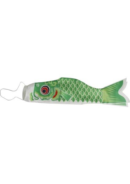 4- 40CM Japon Sazan Rüzgar Felesi Flama Koi, Yeşil, 6 Adet (Yurt Dışından) modelleri