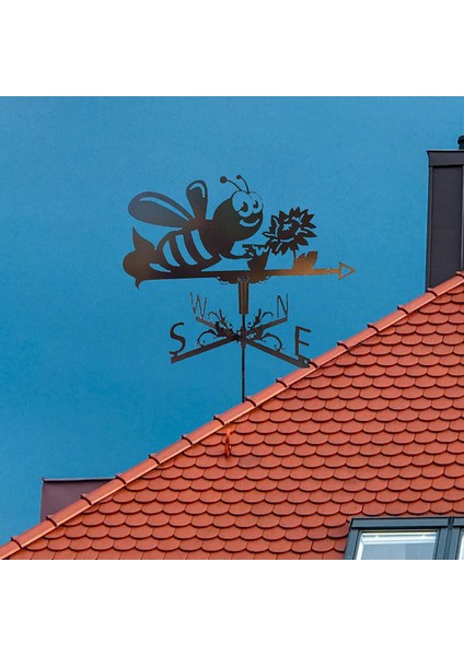 Paslanmaz Hava Dövmesi Açık Mekan Ölçüm Aracı El Sanatları Bahçe Arı Için Süsleme (Yurt Dışından) fırsatları