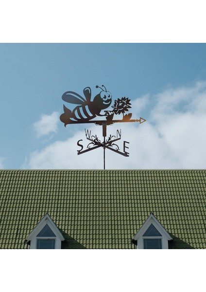 Paslanmaz Hava Dövmesi Açık Mekan Ölçüm Aracı El Sanatları Bahçe Arı Için Süsleme (Yurt Dışından) indirimleri