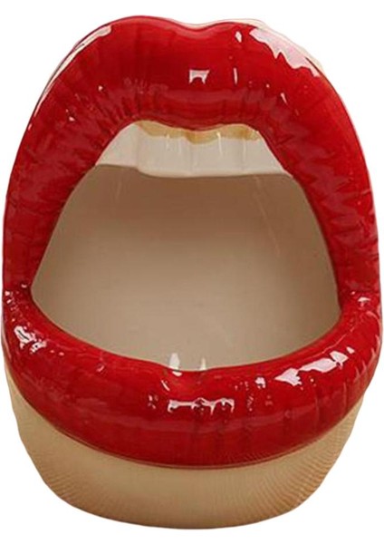 Yaratıcı Dudak Dekoru Kırmızı B (Yurt Dışından)