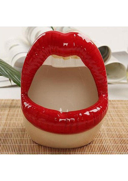 Yaratıcı Dudak Dekoru Kırmızı B (Yurt Dışından) modelleri