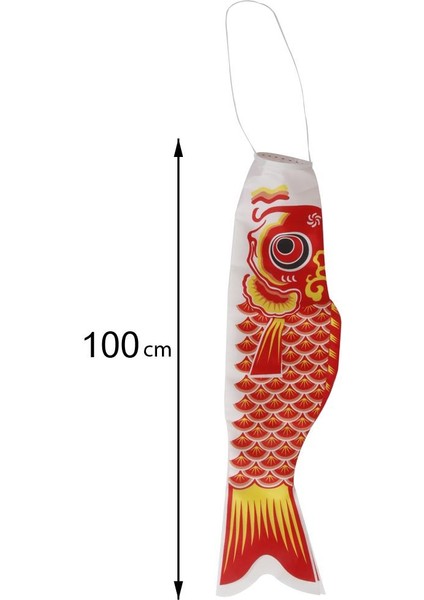 6x Japon Koi Windsock Salonu Uçurtma Dekorasyon 6 Pcs (Yurt Dışından)