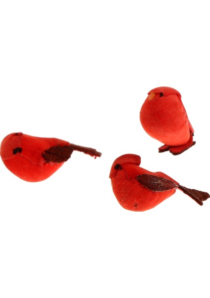 3pcs Köpük El Sanatları Sanatsal Simülasyon Kuşları Heykelcik Mikro Peyzaj Noel (Yurt Dışından) fiyatları