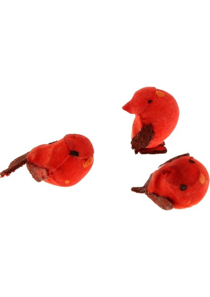 3pcs Köpük El Sanatları Sanatsal Simülasyon Kuşları Heykelcik Mikro Peyzaj Noel (Yurt Dışından) fırsatları