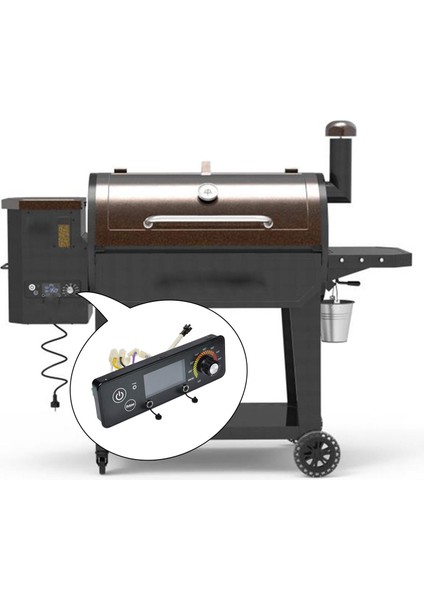 Barbekü Fırın Aksesuarları Için Dijital Termostat Kontrol Paneli Kiti Değiştirme (Yurt Dışından) indirimleri