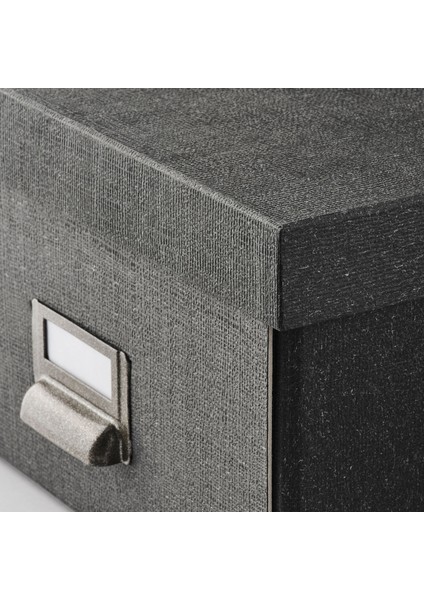 Kapaklı Kutu, Koyu Gri, 25X36X15 Cm, Tjog fiyatları