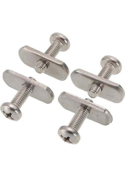 4pieces Kayak Kano Vidaları Palet Somunları Ray/track Donanım Dişli Montajı 24.5X6MM (Yurt Dışından) indirimleri