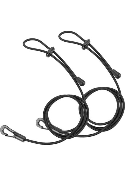 2 Parça Snap Hook ile Gerilebilir Tasma Güvenlik Kredisi Aracı (Yurt Dışından)