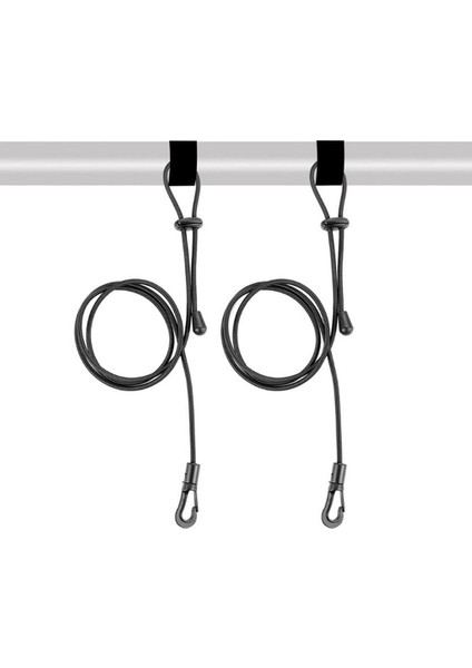2 Parça Snap Hook ile Gerilebilir Tasma Güvenlik Kredisi Aracı (Yurt Dışından)