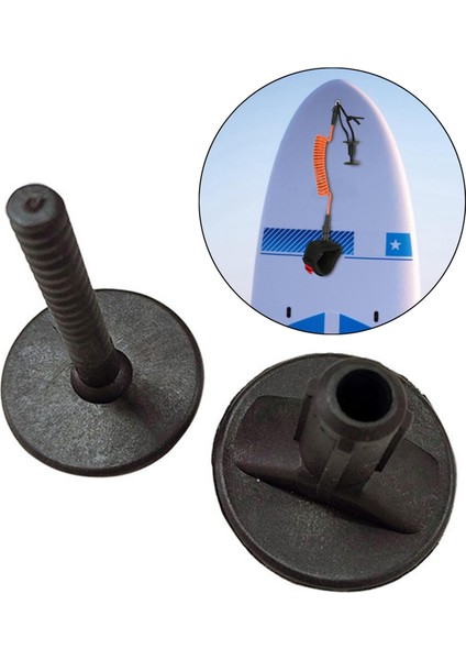 Dayanıklı Naylon Sörf Tahtası Tasma 7X4CM Yumuşak Üst Vidalı Bacak Ipi Tutucu (Yurt Dışından)