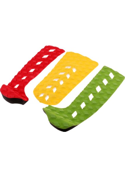 3 Parça/set Sörf Tahtası Çekiş Ped Skimboard Kuyruk Pedi Kısa Funboard (Yurt Dışından) indirimleri