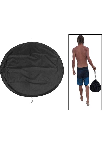 Taşınabilir Plaj Wetsuit Mat Su Geçirmez Çap 130CM Değiştirme (Yurt Dışından)