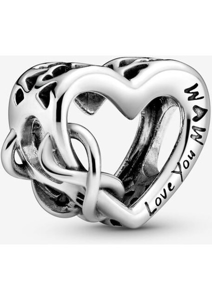seni Seviyorum Anne' Sonsuzluk Kalbi Charm798825C00