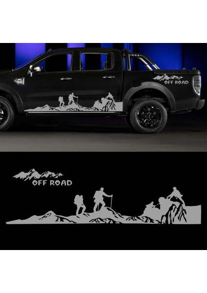 Dağcı Off Road Dağ Araba Stickerı, Dağcı Oto STICKER-S1751