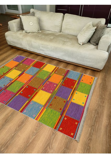 Mars Serisi Dekoratif Kaymaz Taban Saçaklı Halı modelleri