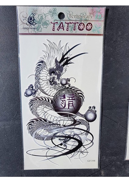 Dragon Ejderha Çocuk Dövmesi Tattoo